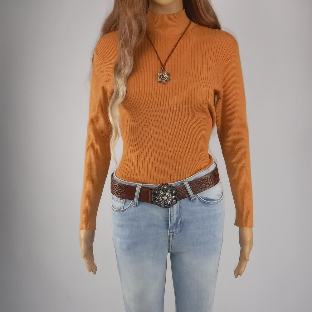 VINTAGE IT’S OUR TIME FITTED NECK HIGH SHIRT